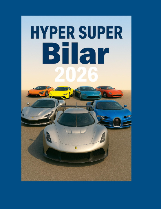 Kniha Hyper-Super Bilar 2026 