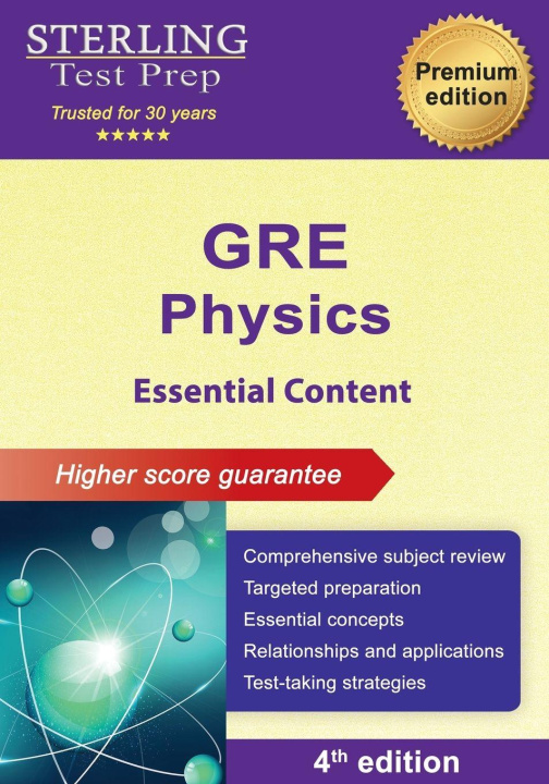 Kniha GRE Physics Essential Content Sterling Test Prep
