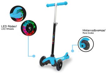 Hra/Hračka KickLight Scooter blau 