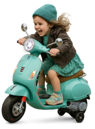 Hra/Hračka Ride-on Vespa GTS 125 mintgrün Li-Power 12.6 