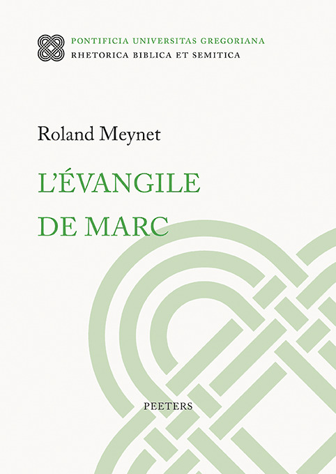 Kniha L'évangile de Marc R. Meynet