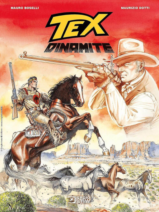 Book Tex. Dinamite Mauro Boselli