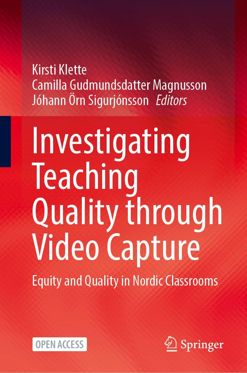 Kniha Investigating Teaching Quality through Video Capture Camilla Gudmundsdatter Magnusson