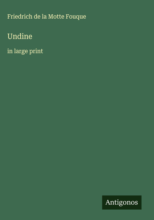 Kniha Undine 
