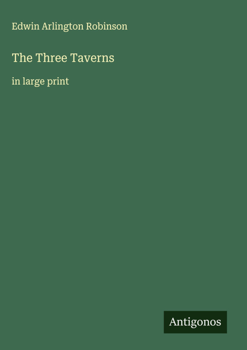 Kniha The Three Taverns 