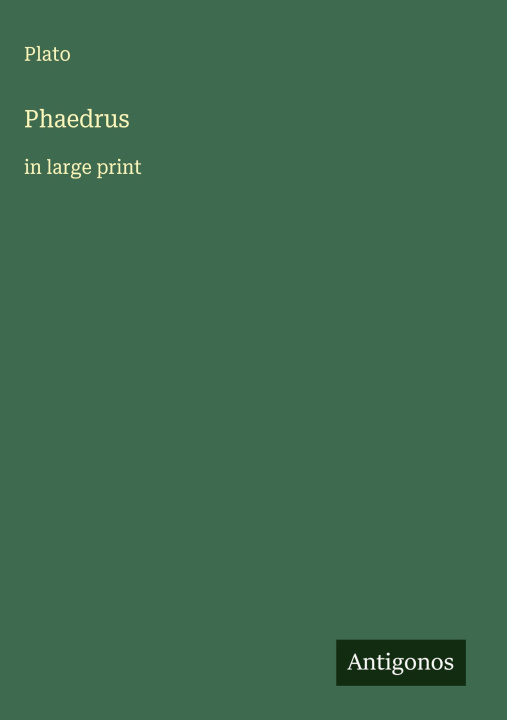 Kniha Phaedrus 