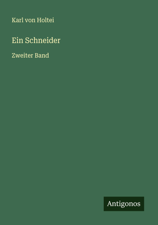 Kniha Ein Schneider 