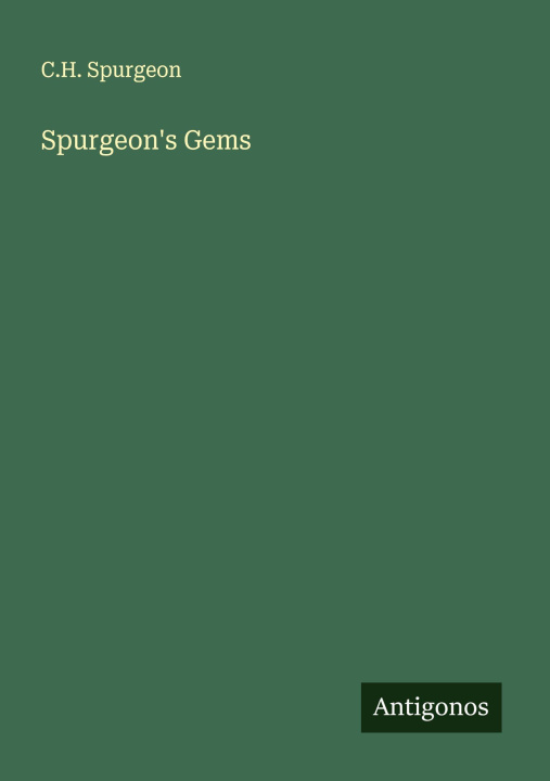 Kniha Spurgeon's Gems 