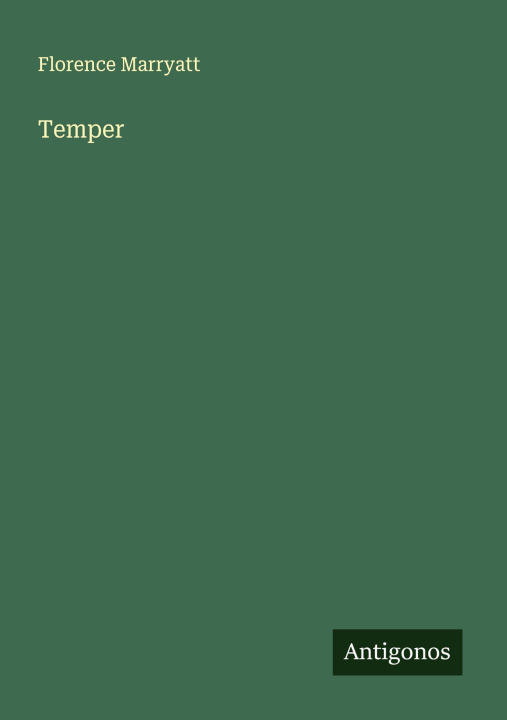 Kniha Temper 