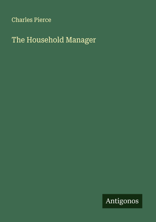 Kniha The Household Manager 