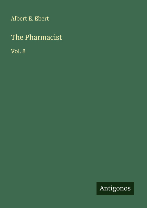 Kniha The Pharmacist 