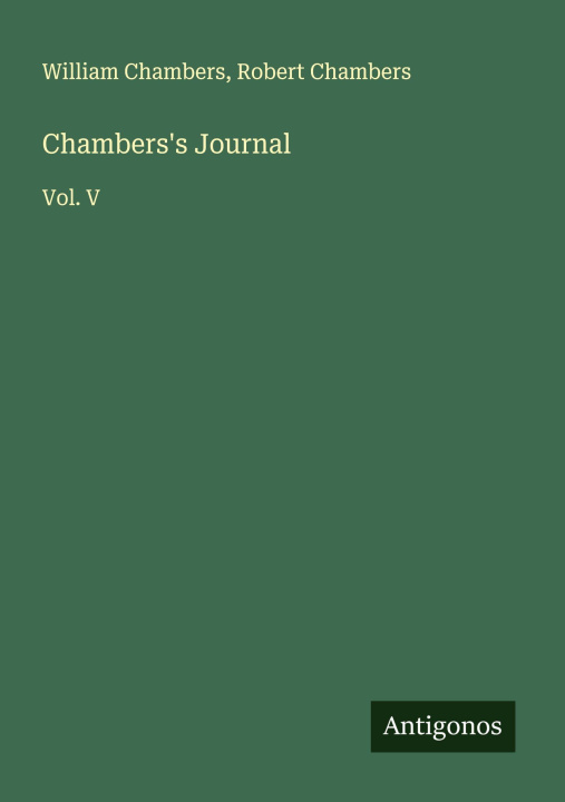 Kniha Chambers's Journal Robert Chambers