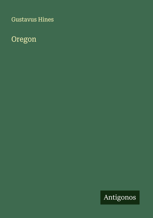 Kniha Oregon 