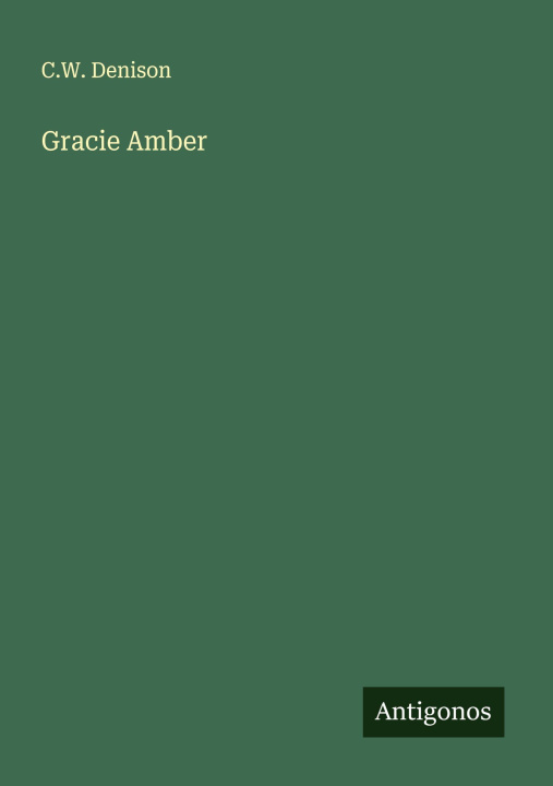 Kniha Gracie Amber 