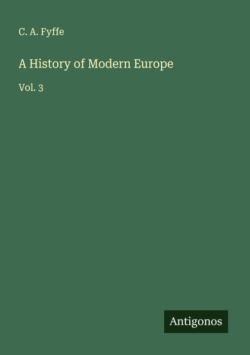 Knjiga A History of Modern Europe 