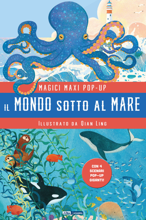 Książka mondo sotto al mare. Magici maxi pop up Qiang Ling