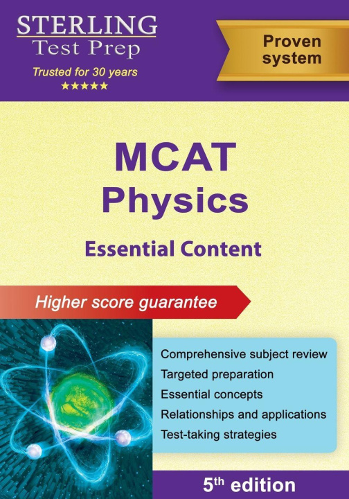 Kniha MCAT Physics Essential Content Sterling Test Prep