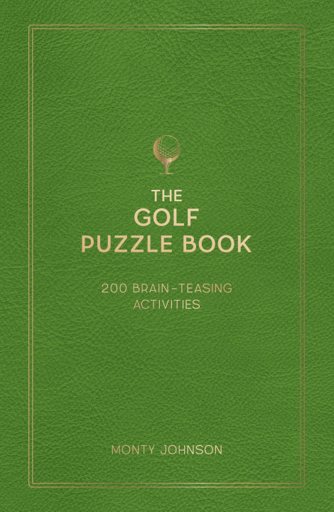 Knjiga Golf Puzzle Book Monty Johnson
