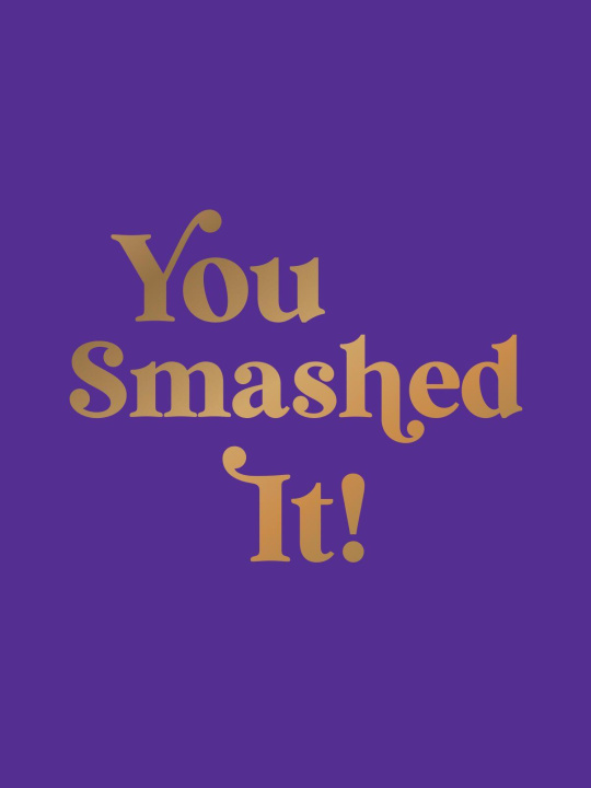 Kniha You Smashed It! Summersdale Publishers