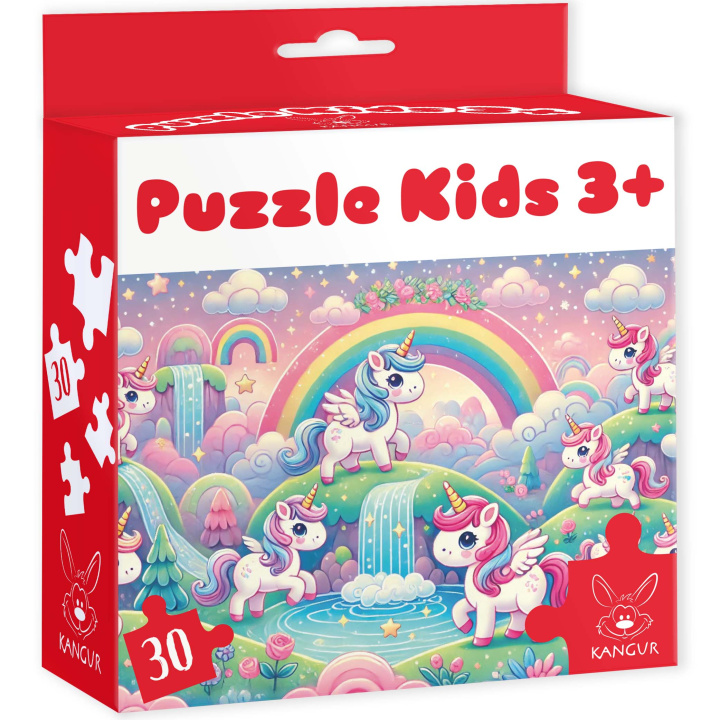 Knjiga Puzzle Kids. Jednorożce 