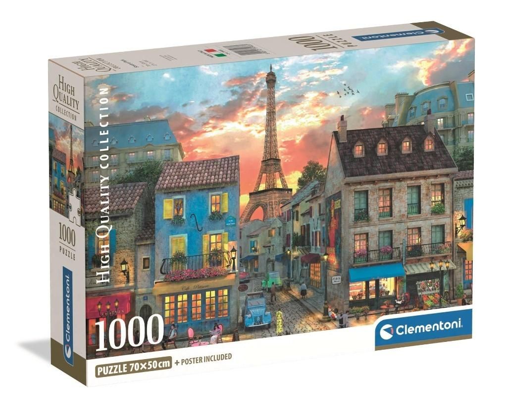 Libro Puzzle 1000 elementów. Compact. Himeji Streets of Paris 