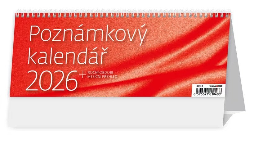 Libro Kalendář stolní 2026 - Poznámkový kalendář OFFICE 