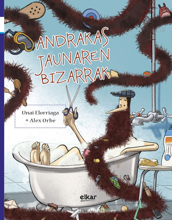 Libro ANDRAKAS JAUNAREN BIZARRAK ELORRIAGA