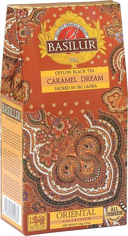 Kniha BASILUR Orient Caramel Dream papír 100g 