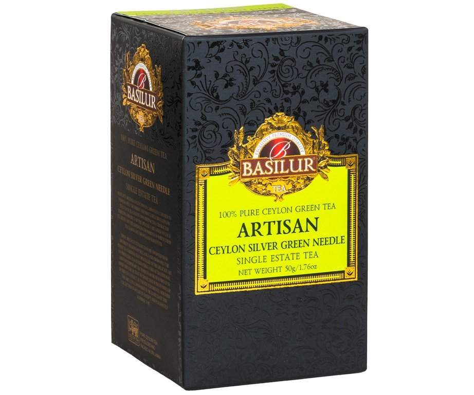 Libro BASILUR Artisan Ceylon Silver Green Needle papír 50g 