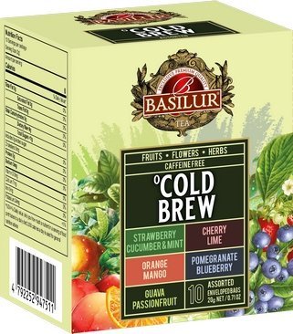 Artykuły papiernicze BASILUR Cold Brew Assorted přebal 10x2g 