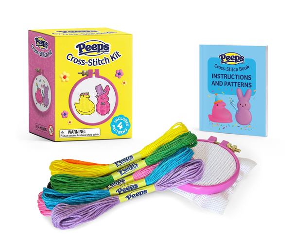Kniha PEEPS CROSS STITCH KIT CAETANO SOSAE