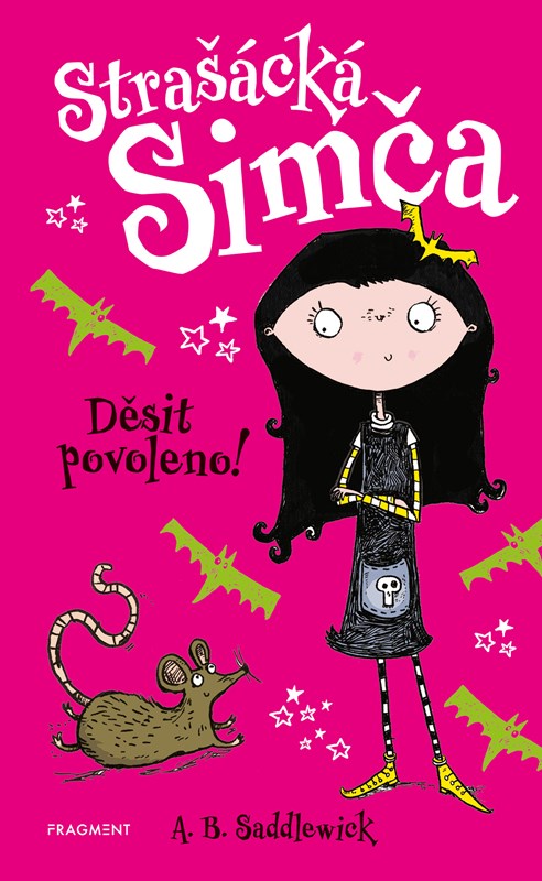 Kniha Strašácká Simča – Děsit povoleno! A. B. Saddlewick