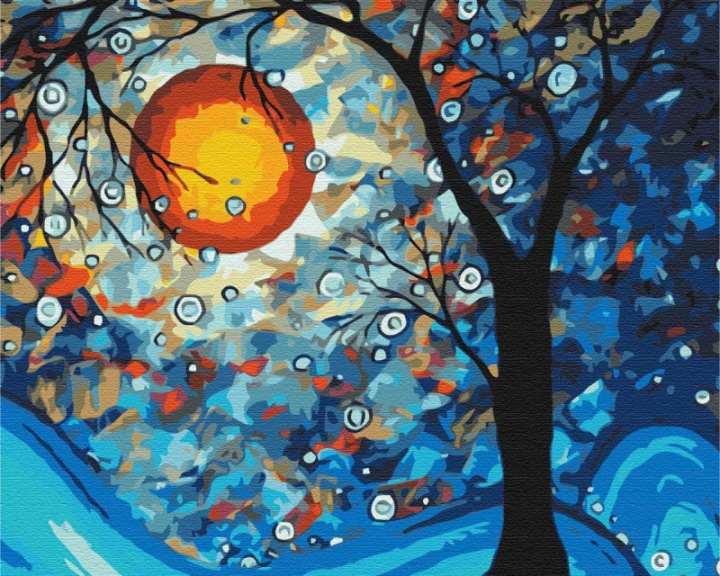 Libro Malowanie po numerach BRUSHME 40x50 cm Przestrzeń Artysty 