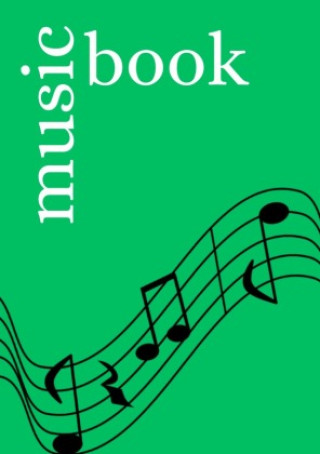 Kniha Music Book: DIN A5 Staff Book | 60 Pages with 12 Staves / Systems per Sheet | Paper 90g/m² Jakob Welik