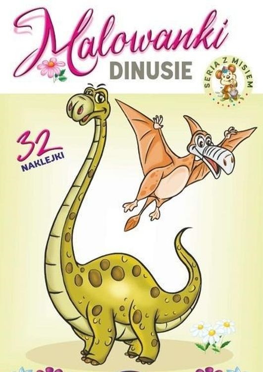 Kniha Dinusie. Malowanki Kruszewski Włodzimierz