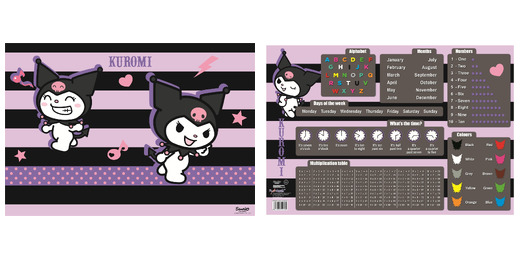 Kniha Podkładka na biurko dwustronna Kuromi 55x38 cm 
