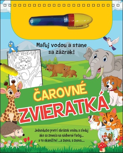 Kniha Čarovné zvieratká 