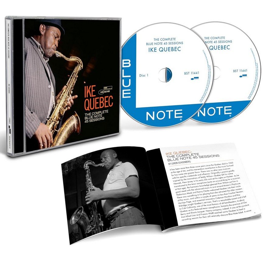 Audio Complete Blue Note 45 Sessions Ike Quebec