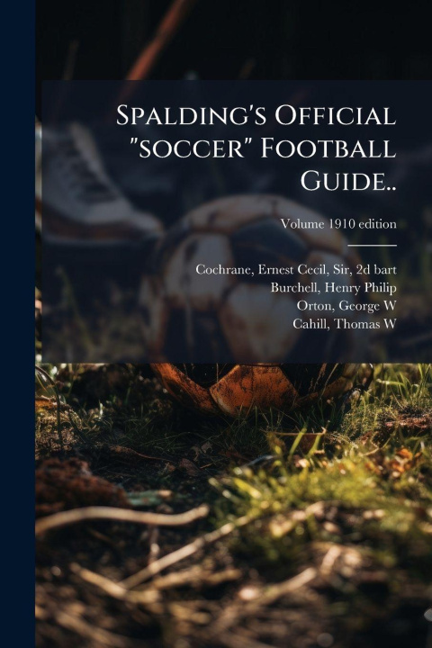Libro Spalding's Official "soccer" Football Guide.. 