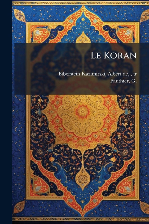 Book Le Koran 