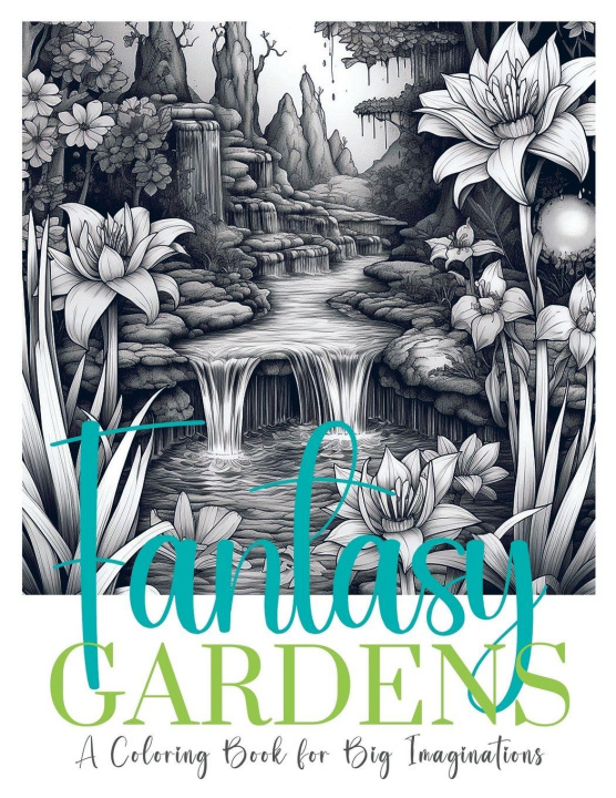 Kniha Fantasy Gardens Letitia Owens