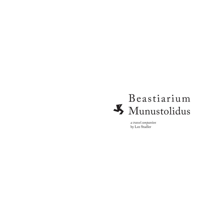 Knjiga Beastiarium Munustolidus Lee Stadler