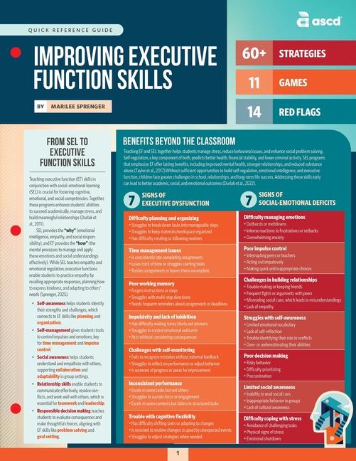 Buch Improving Executive Function Skills (Quick Reference Guide) 