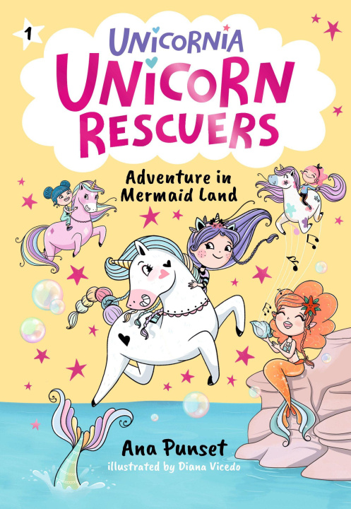 Kniha Unicorn Rescuers: Adventure in Mermaid Land Diana Vicedo