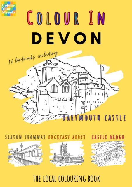 Kniha Devon Colouring Book (A4) Colour Your Streets