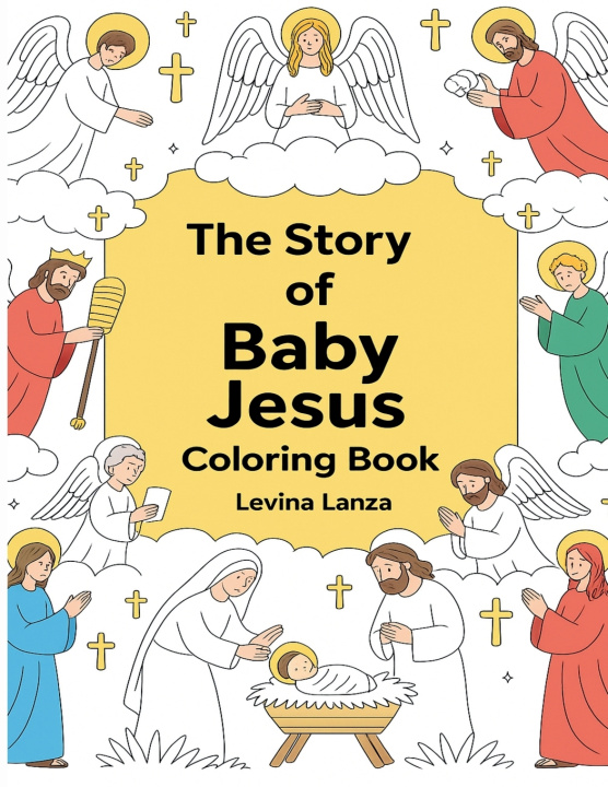 Kniha Bible Coloring Book Levina Lanza