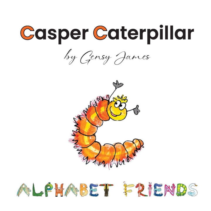 Kniha Casper Caterpillar Gensy James