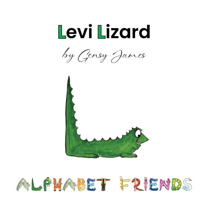 Kniha Levi Lizard Gensy James