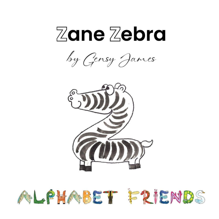 Kniha Zane Zebra Gensy James