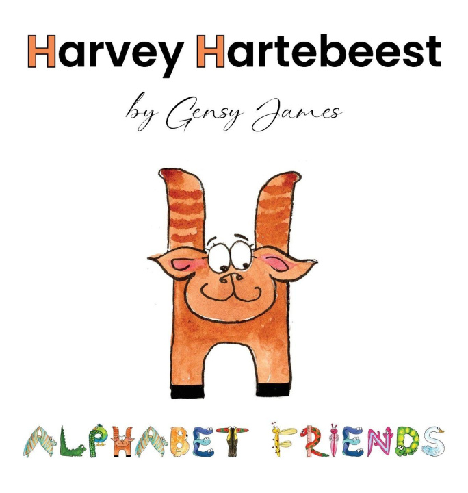 Kniha Harvey Hartebeest Gensy James